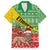 Ethiopia Christmas Hawaiian Shirt Melkam Gena African Pattern - Wonder Print Shop