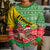 Ethiopia Christmas Kid Ugly Christmas Sweater Melkam Gena African Pattern - Wonder Print Shop