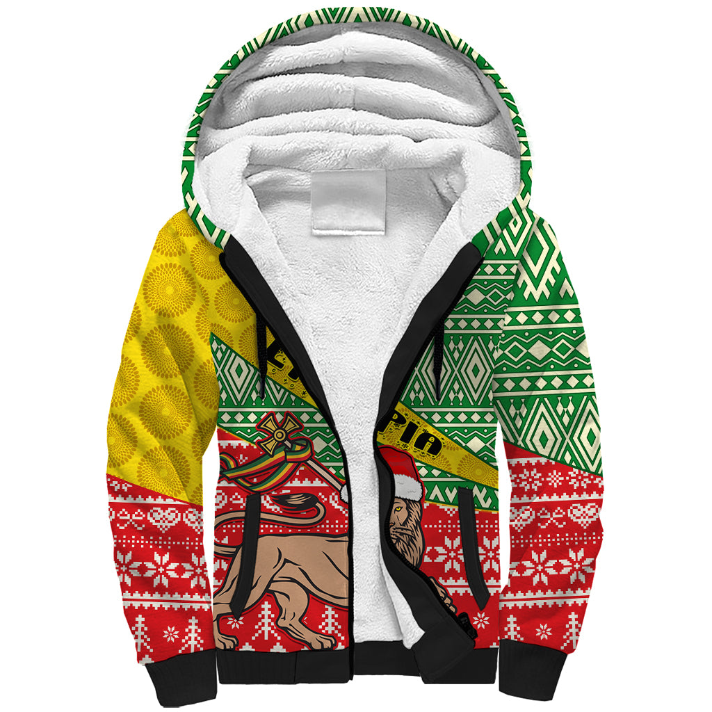 ethiopia-christmas-sherpa-hoodie-melkam-gena-african-pattern