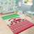 Custom Wales Christmas Area Rug Nadolig Llawen Welsh Dragon - Wonder Print Shop