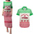 Custom Wales Christmas Couples Matching Puletasi Dress and Hawaiian Shirt Nadolig Llawen Welsh Dragon - Wonder Print Shop