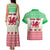 Custom Wales Christmas Couples Matching Tank Maxi Dress and Hawaiian Shirt Nadolig Llawen Welsh Dragon - Wonder Print Shop