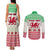 Custom Wales Christmas Couples Matching Tank Maxi Dress and Long Sleeve Button Shirt Nadolig Llawen Welsh Dragon - Wonder Print Shop