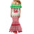 Custom Wales Christmas Family Matching Mermaid Dress and Hawaiian Shirt Nadolig Llawen Welsh Dragon - Wonder Print Shop