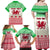 Custom Wales Christmas Family Matching Off Shoulder Maxi Dress and Hawaiian Shirt Nadolig Llawen Welsh Dragon - Wonder Print Shop