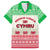 Custom Wales Christmas Family Matching Puletasi Dress and Hawaiian Shirt Nadolig Llawen Welsh Dragon - Wonder Print Shop