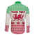 Custom Wales Christmas Family Matching Puletasi Dress and Hawaiian Shirt Nadolig Llawen Welsh Dragon - Wonder Print Shop