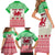 Custom Wales Christmas Family Matching Short Sleeve Bodycon Dress and Hawaiian Shirt Nadolig Llawen Welsh Dragon - Wonder Print Shop