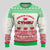 Custom Wales Christmas Ugly Christmas Sweater Nadolig Llawen Welsh Dragon - Wonder Print Shop