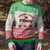 Custom Wales Christmas Ugly Christmas Sweater Nadolig Llawen Welsh Dragon - Wonder Print Shop