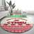 custom-wales-christmas-round-carpet-nadolig-llawen-welsh-dragon