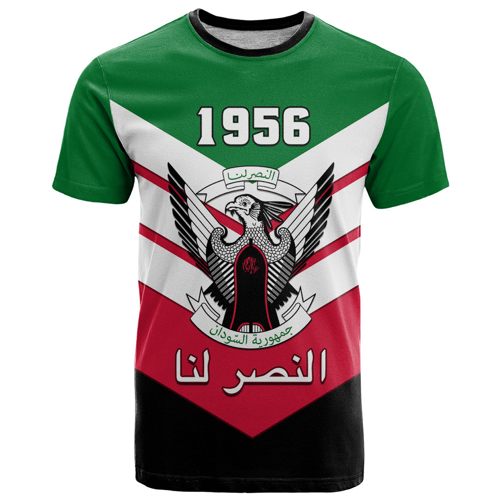 Sudan Independence Day T Shirt Sudanese Secretary Bird - Wonder Print Shop