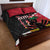 Ayiti Neg Marron Quilt Bed Set Dashiki Mix Polynesian Pattern - Wonder Print Shop