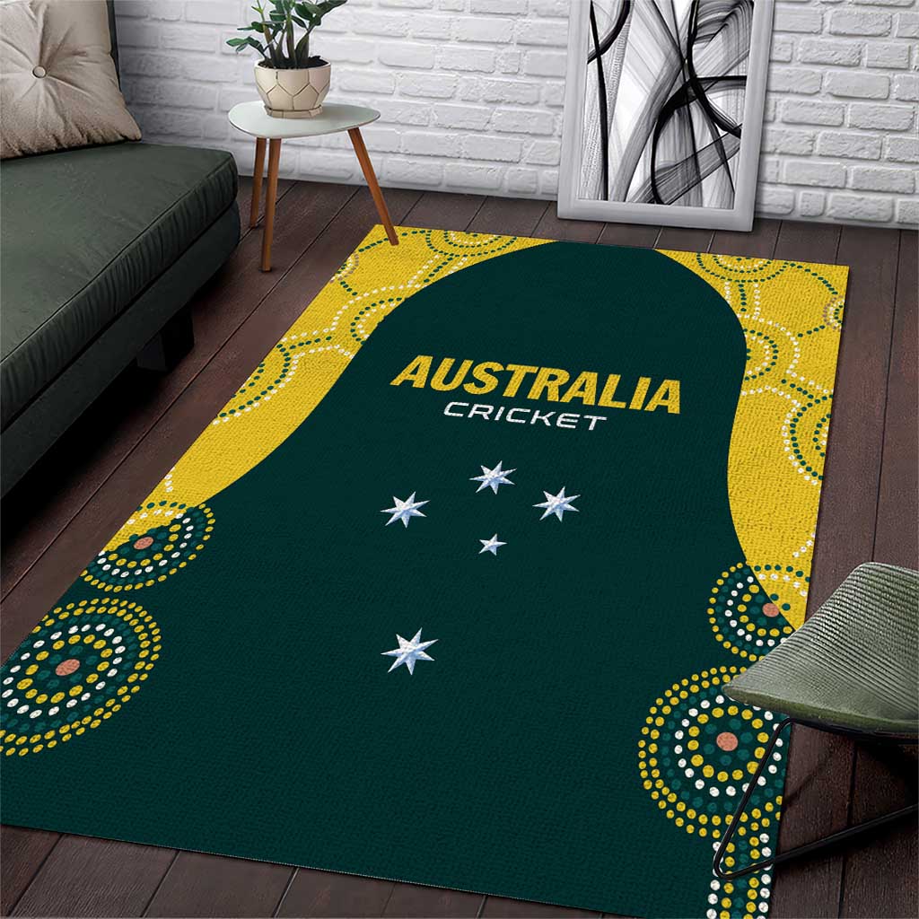 Australia Cricket Area Rug Aussies Champions