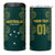 Custom Australia Cricket 4 in 1 Can Cooler Tumbler Aussies Champions - Wonder Print Shop