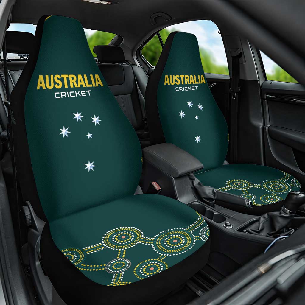 Australia Cricket Car Seat Cover Aussies Champions - Wonder Print Shop