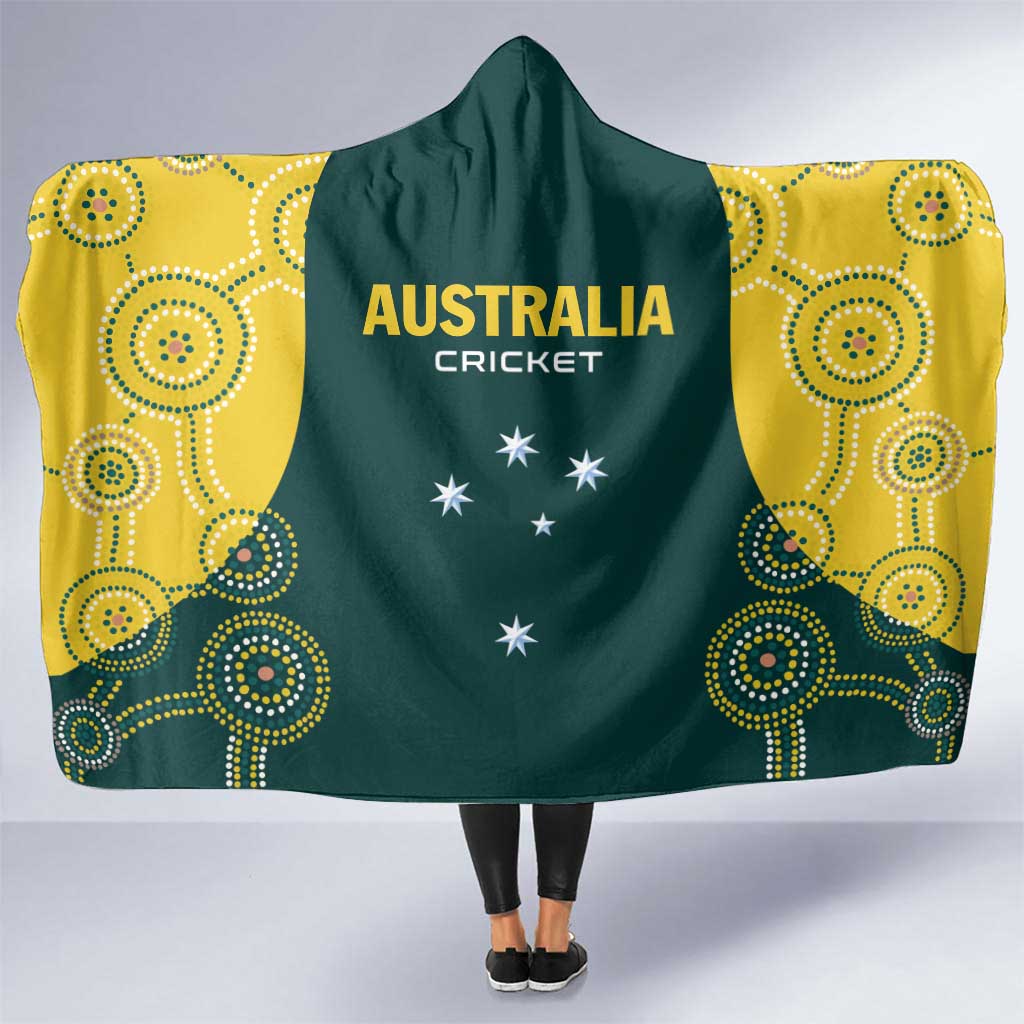 Australia Cricket Hooded Blanket Aussies Champions