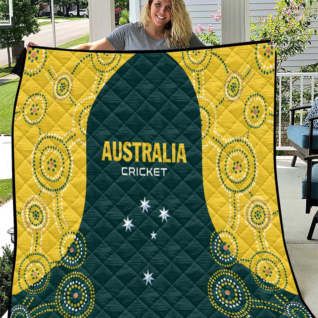 Australia Cricket Quilt Aussies Champions - Wonder Print Shop