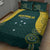 Australia Cricket Quilt Bed Set Aussies Champions - Wonder Print Shop