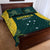 Australia Cricket Quilt Bed Set Aussies Champions - Wonder Print Shop