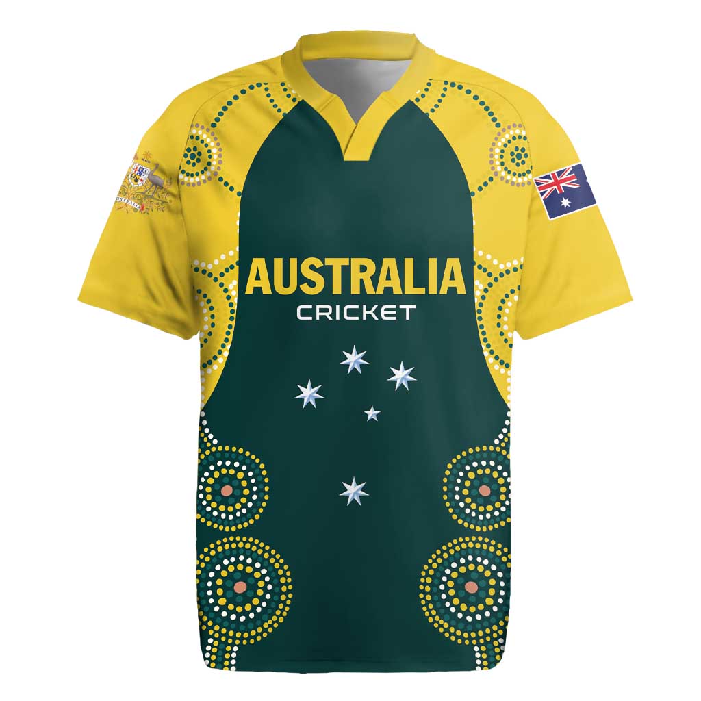 Custom Australia Cricket Rugby Jersey Aussies Champions