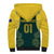 Custom Australia Cricket Sherpa Hoodie Aussies Champions - Wonder Print Shop