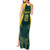 Custom Australia Cricket Tank Maxi Dress Aussies Champions