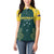 Custom Australia Cricket Women Polo Shirt Aussies Champions - Wonder Print Shop