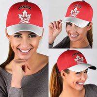 Canada 2026 Hockey Classic Cap Team Maple Leaf Red Version - Wonder Print Shop