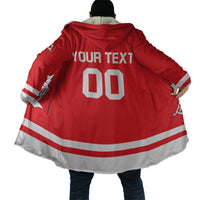 Custom Canada 2026 Hockey Cloak Team Maple Leaf Red Version - Wonder Print Shop