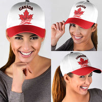 Canada 2026 Hockey Classic Cap Team Maple Leaf White Version - Wonder Print Shop