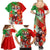 Iran Republic Day Family Matching Summer Maxi Dress and Hawaiian Shirt Asiatic Lion With Tulip Flower - Wonder Print Shop