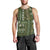 Persian Patchwork Pattern Men Tank Top Unique Green - Wonder Print Shop