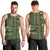 Persian Patchwork Pattern Men Tank Top Unique Green - Wonder Print Shop