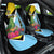 Saint Lucia Independence Day Car Seat Cover Tropical Amazona Versicolor