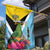 Saint Lucia Independence Day Garden Flag Tropical Amazona Versicolor