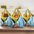 Saint Lucia Independence Day Grocery Bag Tropical Amazona Versicolor