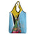 Saint Lucia Independence Day Grocery Bag Tropical Amazona Versicolor