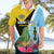 Personalized Saint Lucia Independence Day Hawaiian Shirt Tropical Amazona Versicolor