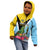 Personalized Saint Lucia Independence Day Kid Hoodie Tropical Amazona Versicolor