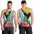 Personalized Saint Lucia Independence Day Men Tank Top Tropical Amazona Versicolor