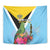 Saint Lucia Independence Day Tapestry Tropical Amazona Versicolor - Wonder Print Shop