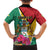 Personalized Guyana Family Matching Off Shoulder Maxi Dress and Hawaiian Shirt Jaguar Tropical Flowers