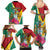 Personalized Guyana Family Matching Summer Maxi Dress and Hawaiian Shirt Jaguar Tropical Flowers