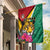 Guyana Garden Flag Jaguar Tropical Flowers