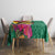 Guyana Tablecloth Jaguar Tropical Flowers - Wonder Print Shop