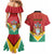 Personalized Guyana 55th Republic Anniversary Couples Matching Mermaid Dress and Hawaiian Shirt Flag Style