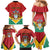 Personalized Guyana 55th Republic Anniversary Family Matching Mermaid Dress and Hawaiian Shirt Flag Style