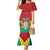 Personalized Guyana 55th Republic Anniversary Family Matching Mermaid Dress and Hawaiian Shirt Flag Style