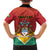 Personalized Guyana 55th Republic Anniversary Family Matching Off Shoulder Maxi Dress and Hawaiian Shirt Flag Style